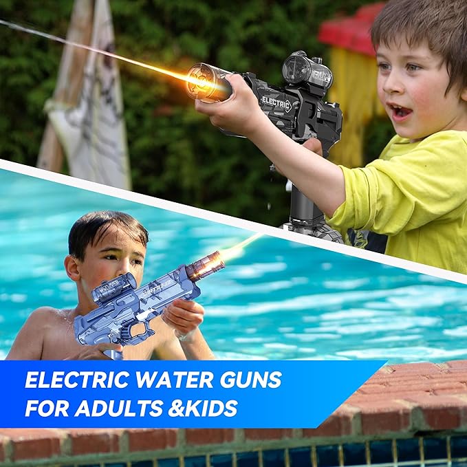 HydroBlaze X – Pistola de Agua LED de Alto Poder