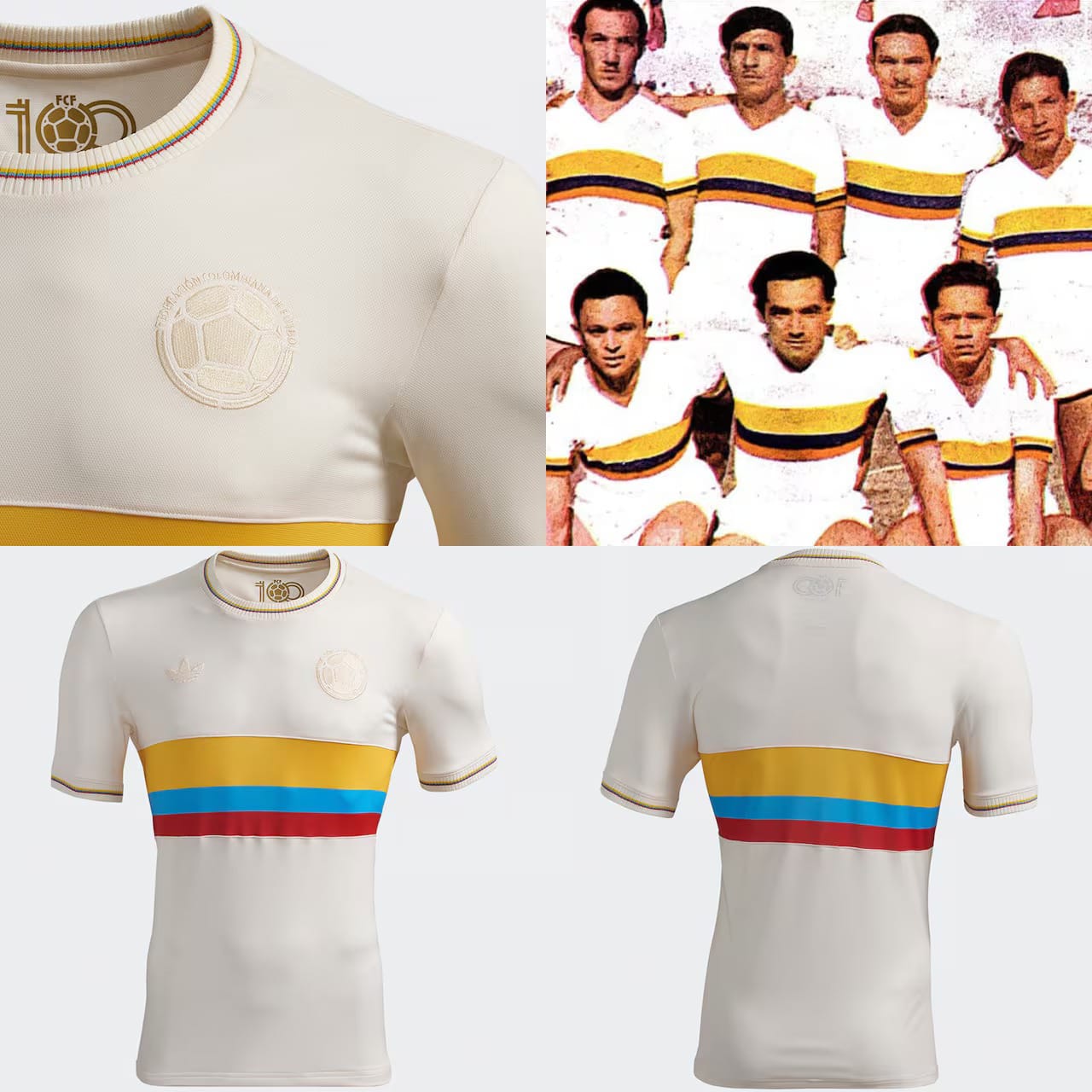 Camiseta Edición Especial Selección Colombia - 100 Años