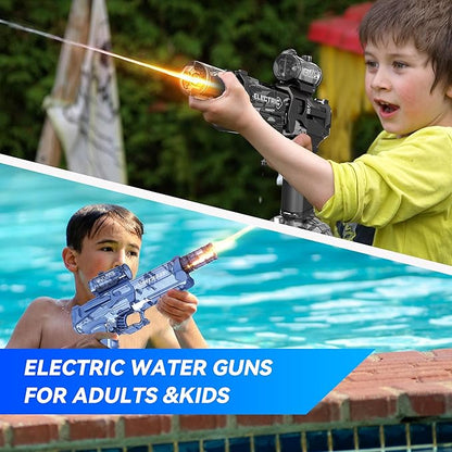 HydroBlaze X – Pistola de Agua LED de Alto Poder