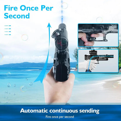 HydroBlaze X – Pistola de Agua LED de Alto Poder